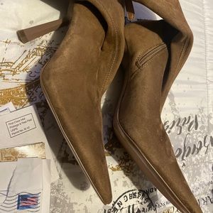 Zara ankle boots.